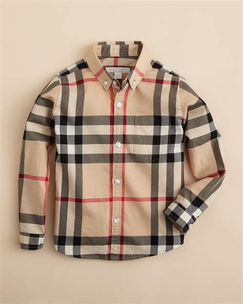 toddler burberry collar shirt|burberry toddler boy clothes.